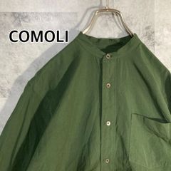 COMOLI 17AW OD プルオーバーシャツ OLIVE 3 - メルカリ