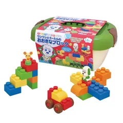 【在庫セール】ワンワン ) 収納ボックス付き うーたん / ブロック遊び いないいないばあ 大きい ( 子供 38個入り ワンワンとうーたんのおおきなブロック おもちゃ トイローヤル