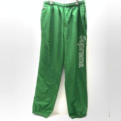 【中古】SUPREME×LACOSTE 17SS Track Pant 緑 US S　シュプリーム　ラコステ[92]