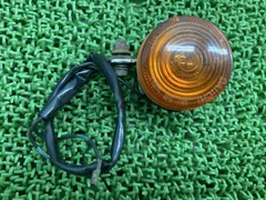エイプ50 エイプ100 リアウインカー 右 WL.38 ホンダ 純正 中古 バイク 部品 AC16 HC07 Ape 修復素材やペイント素材に コケキズ無し