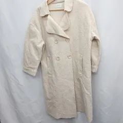 ◇ ⊆ クリスプ シック系 長袖 コート サイズF ベージュ系 レディース E  【1505220004382】