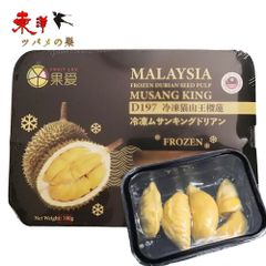 果愛猫山冷凍王榴蓮300g【6点】フルーツの王様ドリアン 果物の王様 マレーシア産 冷凍果物 300gx6点