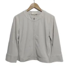 【新品】自由区グレージャケット（size42） セール】 【セットアップ対応・洗える】ウールブレンド