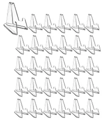 heizi メダルスタンド コイン ディスプレイスタンド 30個セット 妖怪 キン肉 コアメダル オーズ 缶バッジ 台座