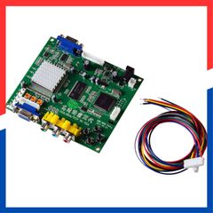Mcbazel PDP Projector Converter, LCD Arcade Game Monitor to CRT HD Game Video Output Converter Board, VGA to RGB/CGA/EGA for Arcade Games