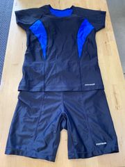 〇FOOTMARK フットマーク スクール水着 女子  LLサイズ  セパレーツ水着 セパレート 上下セット  袋なし