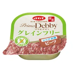 デビフ プリモデビィ グレインフリー シニア犬用 ビーフ 95g×24個のサムネイル
