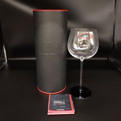 【トクキレ】RIEDEL (リーデル) ブラックタイ モンラッシュ 4100/7 品番803717 高さ 約229mm 容量500ml ワイングラス クリスタルガラス ハンドメイド 未使用