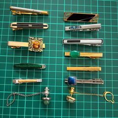 ダンヒル バーバリー セリーヌ ディオール タイピン カフス セット 