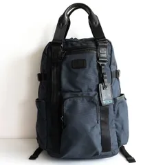 【新品未使用】TUMI x Soph コラボ ネイビーバックパック トゥミ×ソフネットの新作バッグ＆小物、ネイビー×カモフラージュ