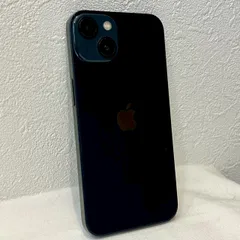 【美品】iPhone/13/128GB/ミッドナイト/SIMフリー/バッテリー92%/判定◯/No.3306
