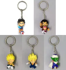【中古】キーホルダー 全5種セット フィギュアキーホルダー 突撃戦士編 「ドラゴンボールZ」