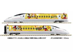 [중고] 철도 모형 1/160 규슈 신칸센 800 1000계 Go!WakuWakuTrip with MICKEY 6량 세트 한정품 [97914]