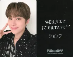 【中古】コレクションカード(男性) NCT 127/ジョンウ(JUNGWOO)/裏面印刷メッセージ入り/「NCT 127 3RD TOUR ’NEO CITY ： JAPAN - THE UNITY’」会場限定特典ランダムフォトカード