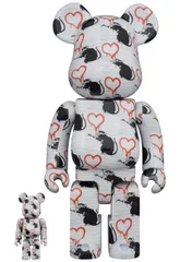 BE@RBRICK LOVE RAT 100％ & 400％ banksyのサムネイル