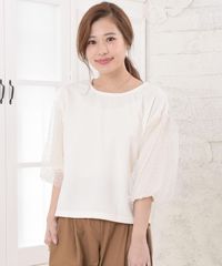 オーガンジードットブラウス　メーカー希望小売価格3,800円