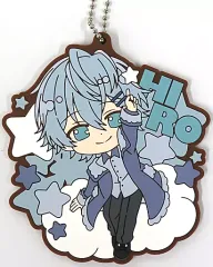 【中古】キーホルダー ヒロ 夜空のラバーコースターチャーム 「一番くじ カラフルピーチ」 K賞