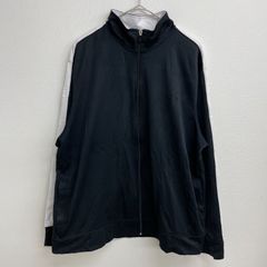 CHAMPION トラックジャケット フルジップ ブラック【メンズXL】