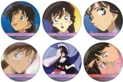 【中古】バッジ・ピンズ 全6種セット 「名探偵コナン 場面写トレーディングホログラム缶バッジ 毛利蘭collection vol.2」