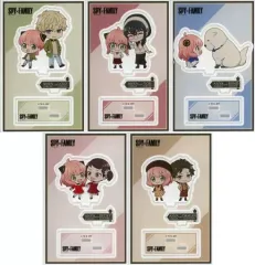 【中古】アクリルスタンド・アクリルパネル 全5種セット 「SPY×FAMILY × ローソン キャンペーン アクリルスタンド」