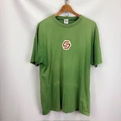 Stussy 白タグ MADE IN AUSTRALIA ロゴプリントTシャツ FADE サイズⅬ 07060114 01