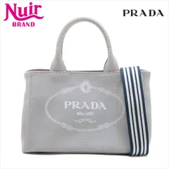 【希少】プラダ カナパ 2way ショルダー ロボット グレー 1BG439 PRADA プラダ ハンドバッグ カナパ ロボット 2way ショルダー