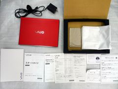 ☆美品☆オンライン授業に！ 2022年モデル VAIO VJS1258 Corei7 1260P SSD 256GB メモリ 16GB 顔認証対応 ファインレッド  送料込み