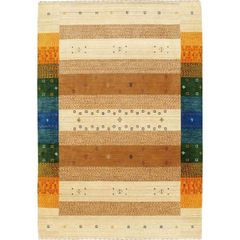 ジュウタン ラグ 200×250cm MULTI729色 長方形 ファインギャベ ウール100％ ホットカーペットOK 絨毯　未開封新品