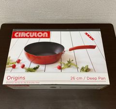 【未使用品】サーキュロン フライパン 26cm オリジンズ　ディープパン　OR-DP26 (担当　水谷)