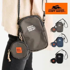 【新品】 クリフメイヤー スマホショルダー レディース メンズ ショルダーバッグ ポーチ付き ストラップ 縦型 アウトドア キャンプ レジャー 登山 フェス トラベル 旅行 サブバッグ ポーチ付きスマホショルダー 黒 KRIFF MAYER