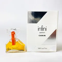 CARON キャロン★infini アンフィニ PARFUM 7,5cc（箱入未開封）& 7ml (7cc) x 3、香水4点まとめて