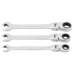 Style:RMFQ300:内容3点 トネ(TONE) 首振クイックラチェットめがねレンチセット RMFQ300 内容3点