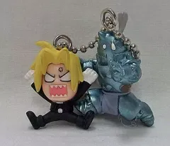 【中古】キーホルダー・マスコット(キャラクター) エド＆アル ハガレンスイング 「鋼の錬金術師」