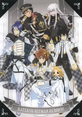 【中古】アクリルスタンド・アクリルパネル 集合 A4アクリルパネル 「家庭教師ヒットマンREBORN! ラッキー缶バッジBOX -vol.3-」 ラッキーエンド賞