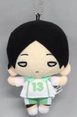 [중고] 봉제인형 마스코트·봉제인형 배지 쿠니미 히데 에 토탄 볼 체인 첨부 봉제인형 [하이큐!! 카라스노 고교 VS 시라토리자와 학원 고등학교]