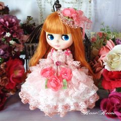 M様ご予約品 ロリータロマンス2作品 ピンクグラデーションフリルドールドレス