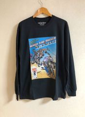 ●HWZN.MFG.CO. X ROUGH AND RUGGED W-NAME LONG SLEEVE TEE SHIRTS (ロンT）ハウゼンブロス × ラフアンドラゲッド ブラック 長袖Tシャツ カットソー ロンT コラボ 新品 ダブルネーム 黒 ＸＬ