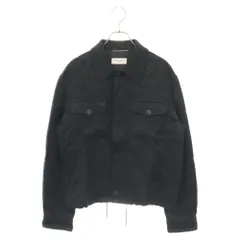 SAINT LAURENT PARIS (サンローランパリ) 22SS BLOUSON WESTERN JACKET ウエスタン ジャガード ブルゾン ジャケット ブラック 682471のサムネイル