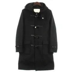 マッキントッシュ MACKINTOSH メルトン ダッフル コート ロング ウール ブラック 34のサムネイル