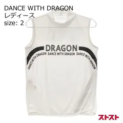 サイズ：3 DANCE WITH DRAGON ダンスウィズドラゴン  ハイネック ノースリーブシャツ  ホワイト系 [240101443422] ゴルフウェア レディース ストスト 2025年最新】ダンスウィズドラゴンノースリーブの人気アイテム