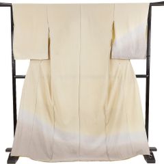 中古 長襦袢 正絹 リサイクル 新古品 赤 梅 絞り 袖無双 胴裏