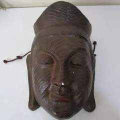 □□古い壁掛け石膏像□□
