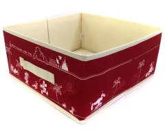 【中古】雑貨 レッド 収納ボックス 「ディズニー」 東京ディズニーリゾート限定