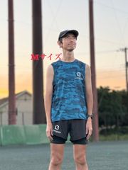 ライブラン🏃‍♂️ノースリーブ(ブルー)👕Mサイズ