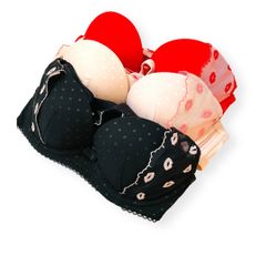 S-22 ≪レディース≫　アモスタイル　バイ　トリンプ　下着　ブラジャー 当店おまかせセレクト福袋　第8弾　３点セット　早いもの勝ち！　サイズが合えばお得セット！　C65　まとめ売り