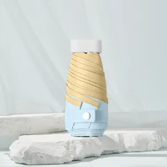 ミニ 折り畳み傘 コンパクト晴雨兼用 日傘 遮光 軽量 傘カバー付き UVカット