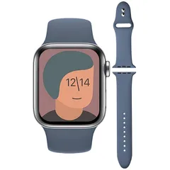 [AriRi] アップルウォッチ バンド シリコン ラバーバンド スポーツ くすみカラー 38mm 40mm 42mm 44mm 41mm 45mm 49mm アップルウォッチ 8 ultra se 7 6 5 4 3 2 1 全機種 全サイズ対応 (42