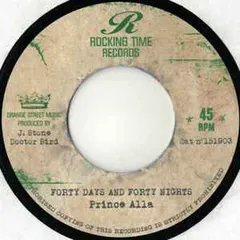 仏7” Prince Alla Forty Days And Forty Nights 151903 Rocking Time Records /00080