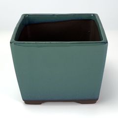 瀬戸焼 正角4号 オリベ 幅11.5cm×高さ8.7cm 