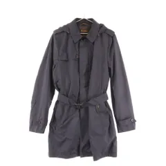 MOORER (ムーレー) フーデッド モッズコート ベルトデザイン ブラックのサムネイル